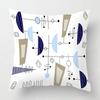 Colorful Geometric Patterns Throw Pillow Cover With Short Plush Print For Living Sofa Decoration Cushion Cover Pillow Covers