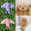Cute Multi-color Cartoon Long Eared Rabbit Plush Toy Doll For Kids And Girls Comfort Gift