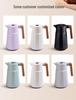 European Style Large Capacity Insulated Smart Thermos Flask - Perfect for Home, Coffee, and Office Use
