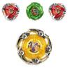 Vibrant Red Alloy Spinning Top Toy Single Pack Non-electric Battle Gyro For Kids