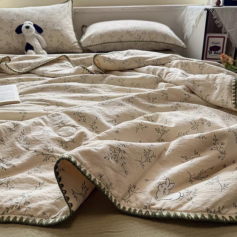 Zuchuang Jingpin Super Soft Knitted Cotton Summer Quilt