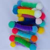 Cross-Border Cat Toys: Two-Headed Feather Wand & Self-Entertaining Fur Balls Set
