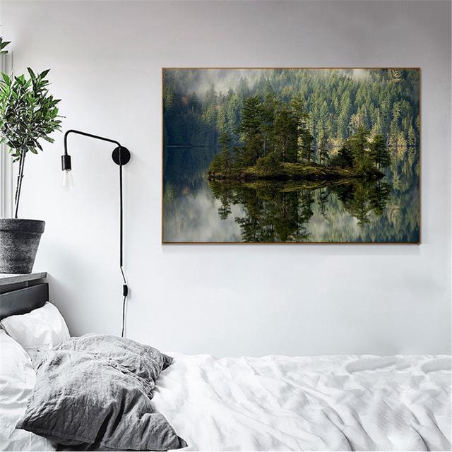 

Природный пейзаж, художественный песчаный пляж, горные постеры и принты, картина маслом на холсте, картина для декора спальни, Cuadros Decoracion 21cm×30cm NoFrame