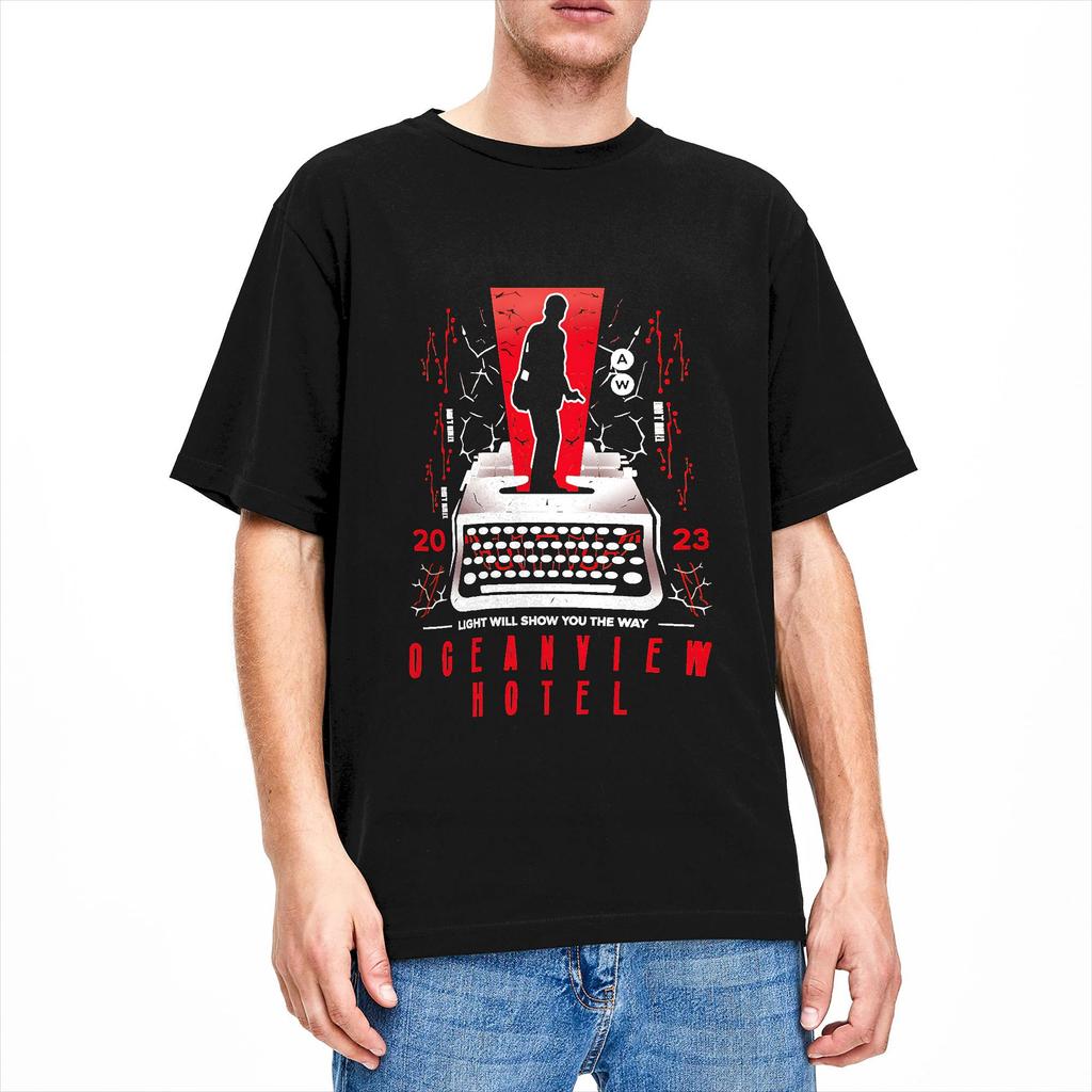 Alan Wake 2 Lago del Calderone Maglietta Estate Magliette di Tendenza 100% Cotone Girocollo Top Oversize Magliette Manica Corta Streetwear Top