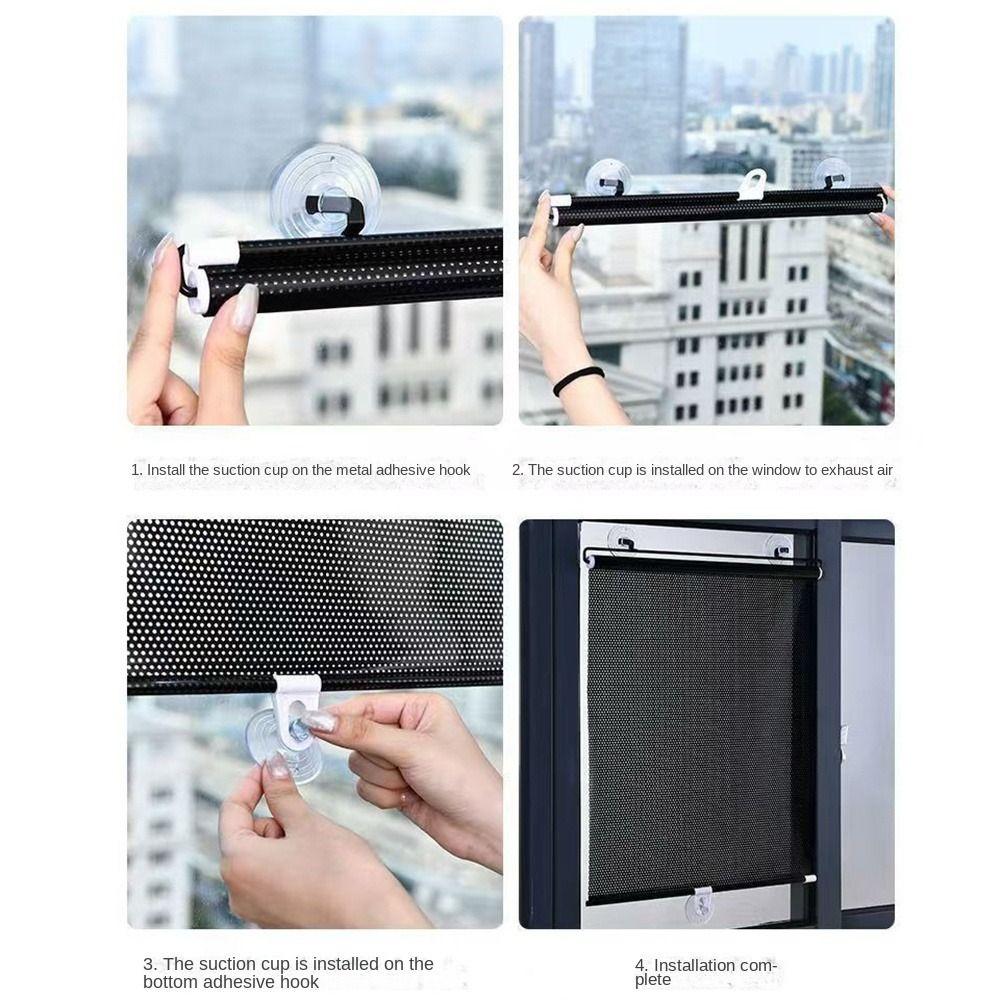 Glare Guard Car Sunshade Curtain Uv Protection Side Window Block Sun Shade  For Baby Kids