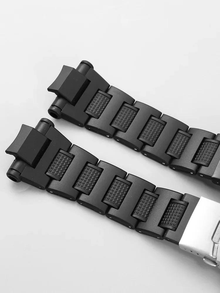 Plastic Watchband for Casio g-shock GA-1000 1100 GW-4000 GW-A1100 A1000 Watch Strap Black Quality Mens Sport watch Bracelet