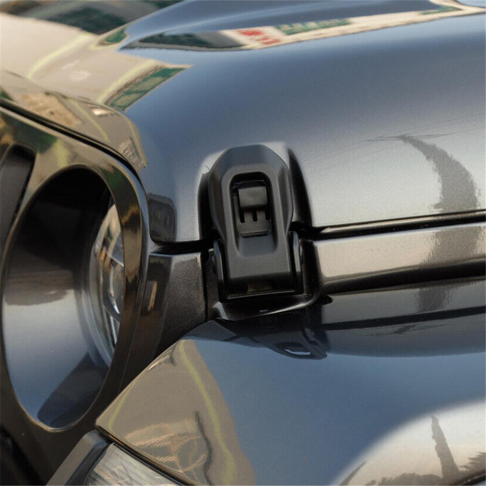 New Take Off For 18-19 Jeep Wrangler JL JLU To JK Hood Latch Set Of 2 Latches