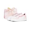 Li Ning Floating Boat Pink Mist Starry, Sugar Heart Girlish, Preppy Style Abrasion Resistant Slip Resistant Low Top AGCS420-5(Team140-s-box)