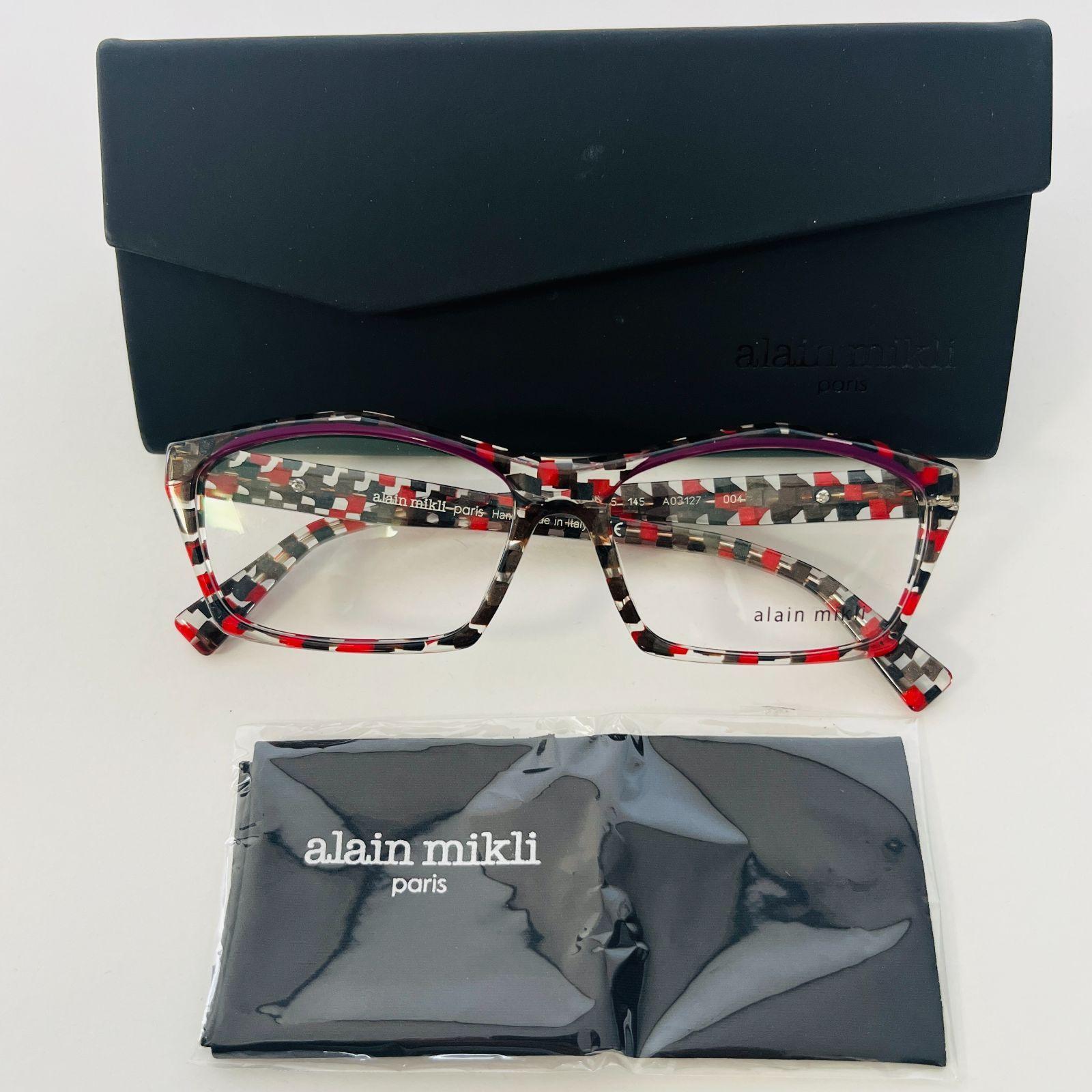 Used alain mikli Alain mikli glasses A03127 004 Unused with case