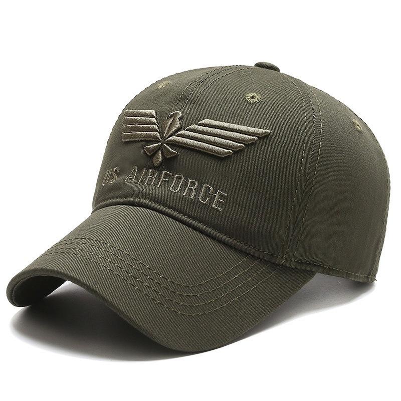 Men Camo Baseball Cap Outdoor Sports Tactical Hat High Quality Embroidered Adjustable Army Green Sun Cap For Male
