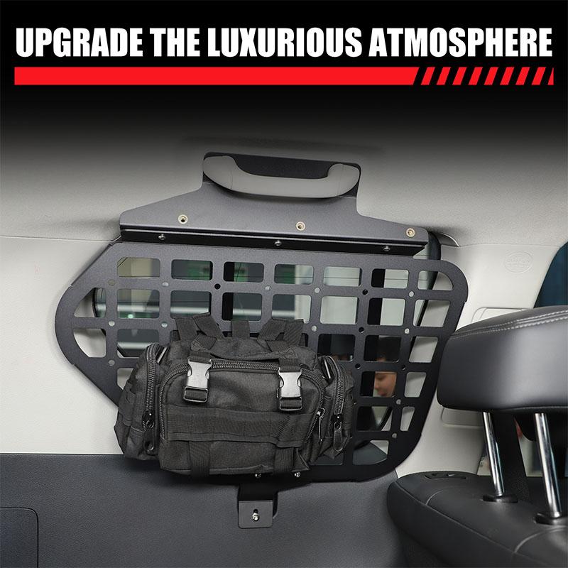 Car Trunk Side Window Storage Shelf Organizer Rack Hanging Bracket Accessories For Toyota Land Cruiser Prado FJ150 150 2010-2026