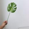 Artificial Palm Leaves Turtle Leaf Realistic Decorative Plant Turtle Leaf Home Room Hawaiian Decoration Monstera Plant