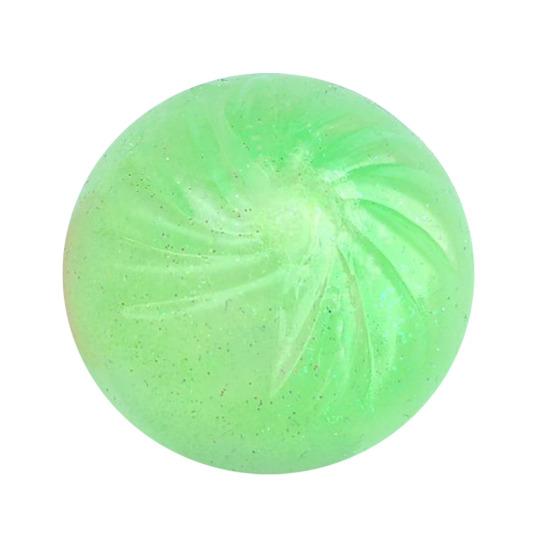 1/4Pcs Transparent Steamed Bun Toy Stress Relief Glitter Powder Dumpling Squeeze Sensory Fidget Toy Slow Rising Stress Ball Dough Ball Hand Toy