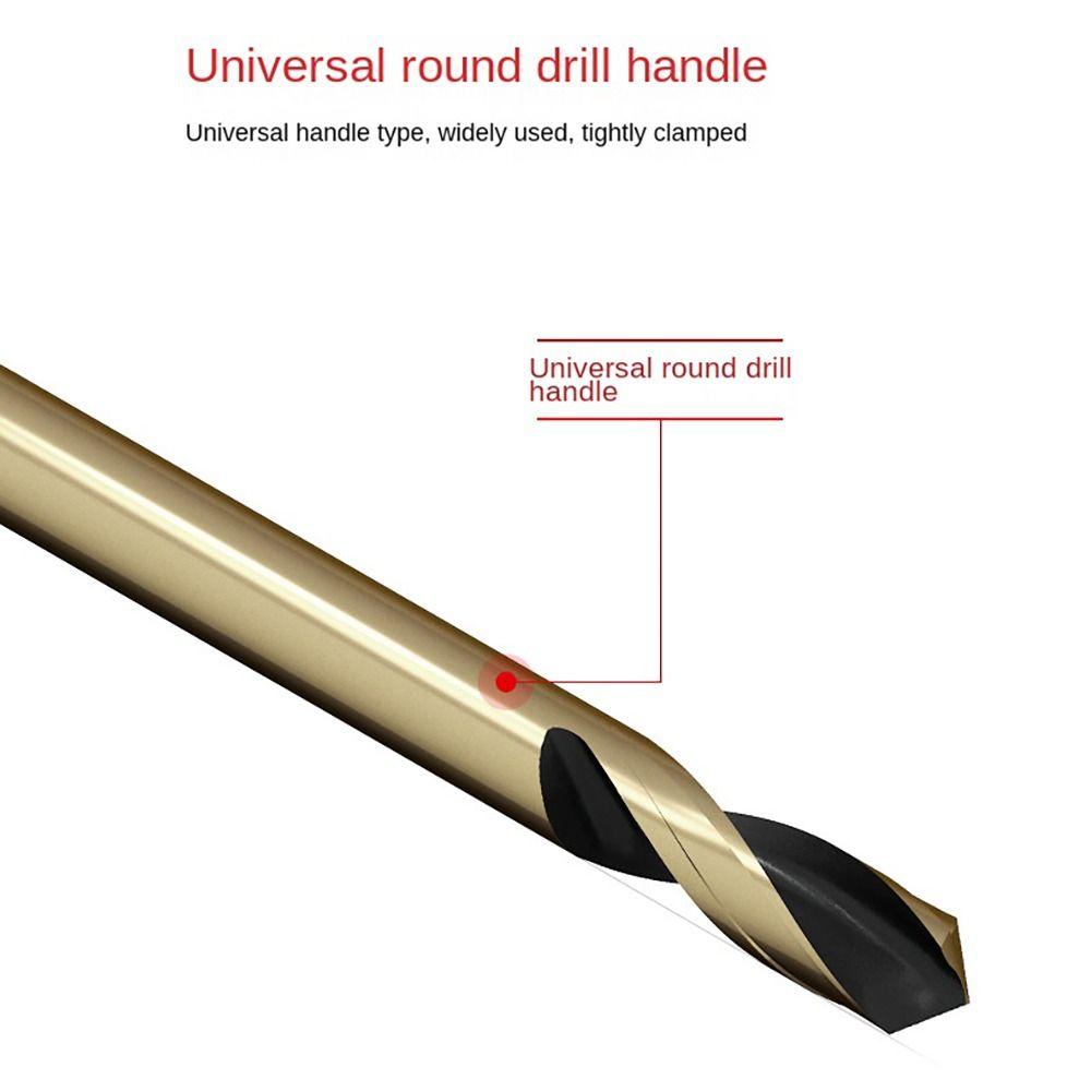 Metal Hole Cutter Tools Cobalt Coated Drilling Tools Drills Punch Tools Twist Drill Bit Double Head