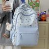 Schoolbag Junior High School High School Student Schoolbag Cute Bow Kitten Backpack College Style High Value Small Fresh Backpack