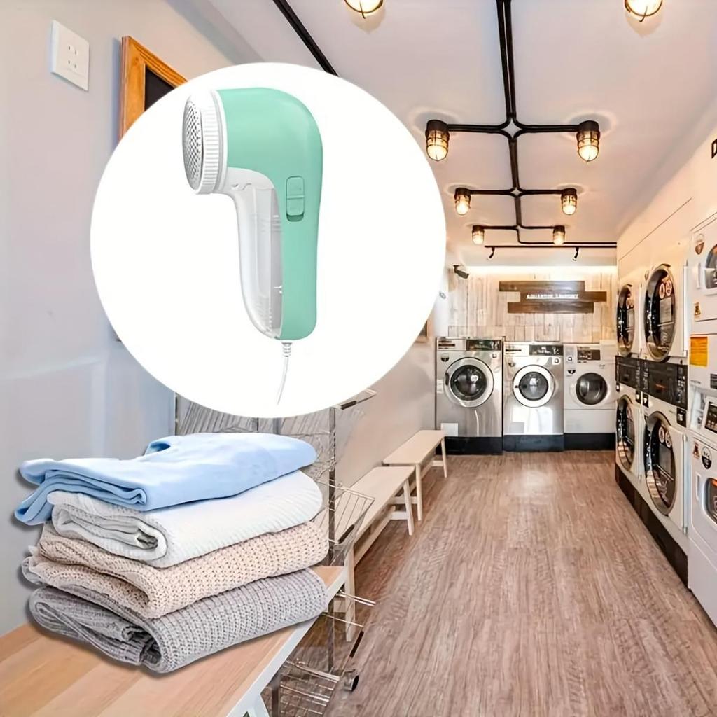 USB Plug-in Clothes Hairball Trimmer Clothes De-Baller Scraper, High Power, Fast Removal of Clothing Hairballs, Cute and Compact Shape