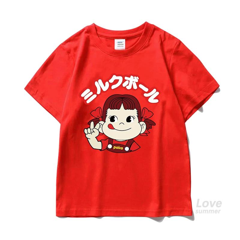 2026 Summer Baby Girls 4 To 14 Cotton Clothes Kid Children Boys Printed T-shirts Cartoon Top Sisterbrother Short Sleeved Outfits