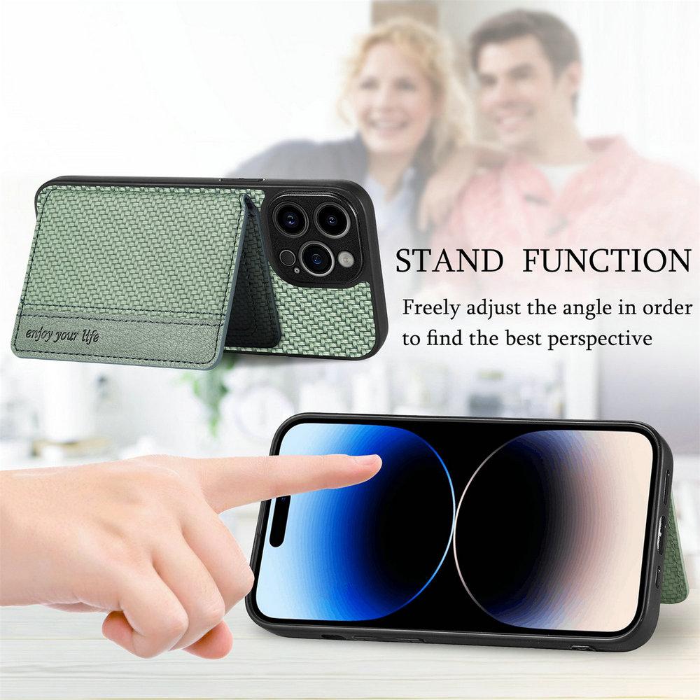 For iPhone 15 Pro Max Leather Back Case Magnet Card Funda Lens Protect iPhone 11 12 13 Mini 14 Plus 8 7 Xs Xr SE 2025 2020 Coque