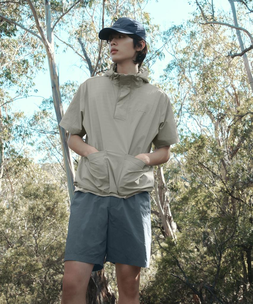 SNOWPEAK APPAREL Lightweight Taslan Zodiac Shorts (S26Mulhp54) Pastel Blue
