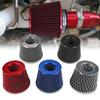 Roisin 76Mm Air Filter, Mushroom Head Filter, Exhaust Filter, Intake Filter, Universal Car Accessory, Red