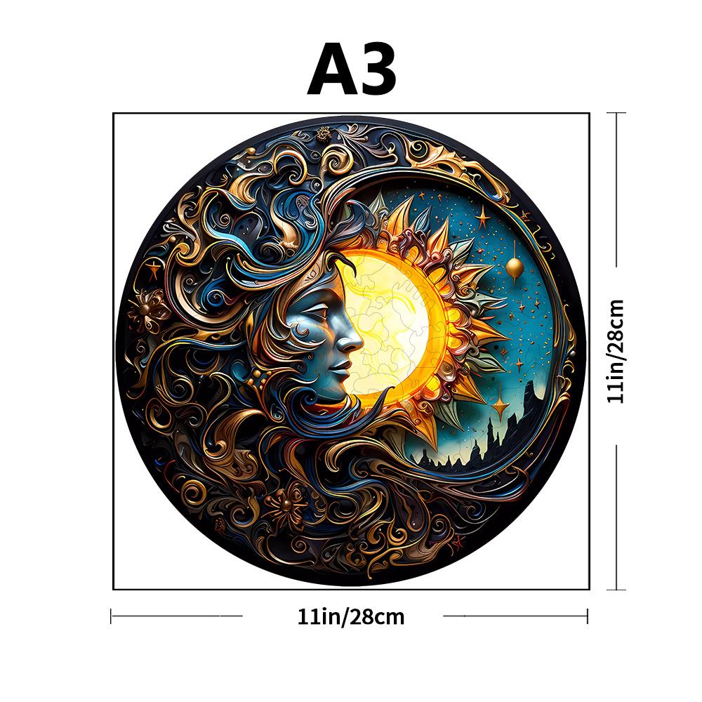 Wooden Jigsaw Puzzles-Wooden Puzzle Adult Unique Shape Advanced Phoenix Wooden Jigsaw Puzzle for Adult, Family Puzzles Gifts