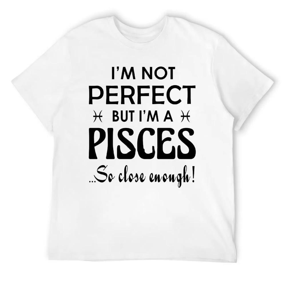 Pisces Twelve Constellation (11) T-shirt Crewneck Campaign Joke T-shirts Hot Sale Travel USA Size