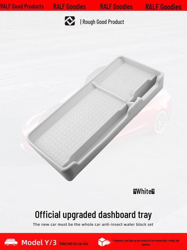 

Полка Tesla ETC для Model Y/3: Экран, Консоль, Хранилище и Коробка для салфеток Аксессуар для приборной панели