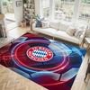 Bayern Munich Design Crystal Velvet Carpet Cozy Non?Slip Printed Rug For Bedroom Living Room Entrance