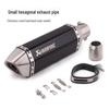 Hexagonal Exhaust Pipe for Motorcycles: Ninja 250, CBR500R, R3, GSX1000
