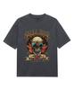 OHP Ohpxharmonia4 Skull Rose Pigment Short Sleeve Tee M