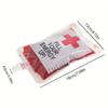 20Pcs 250Ml Halloween Cosplay Drink Container Bag Vampire Blood Pouch Props Zombie Beverage Drinks Bags Diy Party Supplies