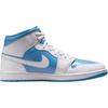Jordan Air  1 Mid Se Basketball Training Shoes Kids Sneakers Blue White EZ2142-114_20250522105320
