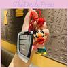 Keychain Cartoon Sweet Durable Pvc Zinc Alloy Perfect For Backpacks
