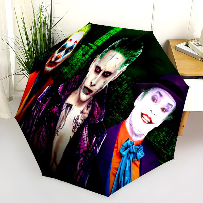 Three Jokers Folding Umbrella Umbrella Travel Sun Umbrella Umbrella Printing