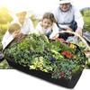 1/2/3 PCS Planting Grow Bag Rectangle Plant Bed Elevated Vegetable Box Fabric Garden Bed Breathable Planting Container Grow Bag Planter Pot