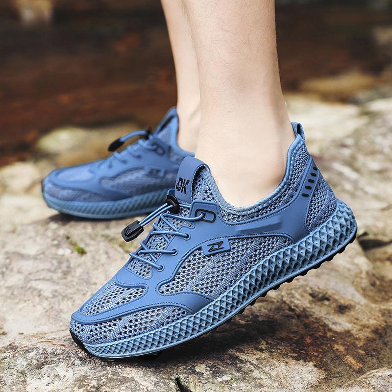 Shoes Summer Large Mesh Breathable Foot Cover Driving Shoes Thin Sole Non-slip Soft Sole Outdoor Climbing Shoes Fishing Shoes