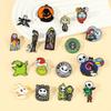 Drop Processed Oil Brooch Stylish Gothic Witch Pin Halloween Theme European And American Style
