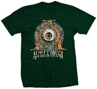 New Music Alpha And Omega Eye T Shirt L