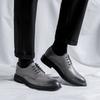 Fashion 2025 New Arrival Male Coiffeur Flats Leather Male Outdoor Shoes Lace-Up Men's Oxford Shoes Classic Formal Business Dress Shoes