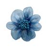 Temperament Seidengarn Blumenbrosche High-End Weibliche Persönlichkeit Nische Designgefühl Stoffkunst Anti-Licht-Nadel mit Schmuck