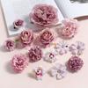 Mixed Rose Artificial Flowers Silk Fake Flowers Heads for Room Home Decor Wedding Decoration DIY Craft Garland Gifts Accessories