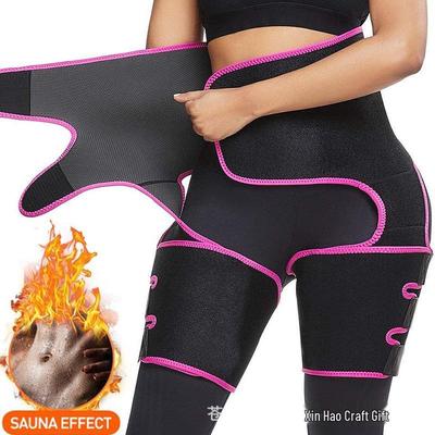 מאמן מותניים וירכיים 3 ב-1 עם חגורת רוכסן להרמת ירכיים