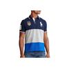 Polo Ralph Lauren Logo Embroidered Short Sleeve Polo Shirt Men tops Blue 710784716-001
