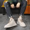 Nová móda Podzim a zima Pánské vysoké boty Martin Studenti Muži Chlapci Trendy Pracovní obuv Měkká podešev Ochrana práce Martin Tenisky