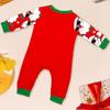 Christmas Parent Child Family Set Home Furnishings Christmas Pajamas Two Piece Set