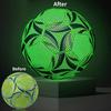 Glow-in-the-dark soccer balls, glow-in-the-dark soccer balls with 8-hour luminous effect, PU leather night sports balls