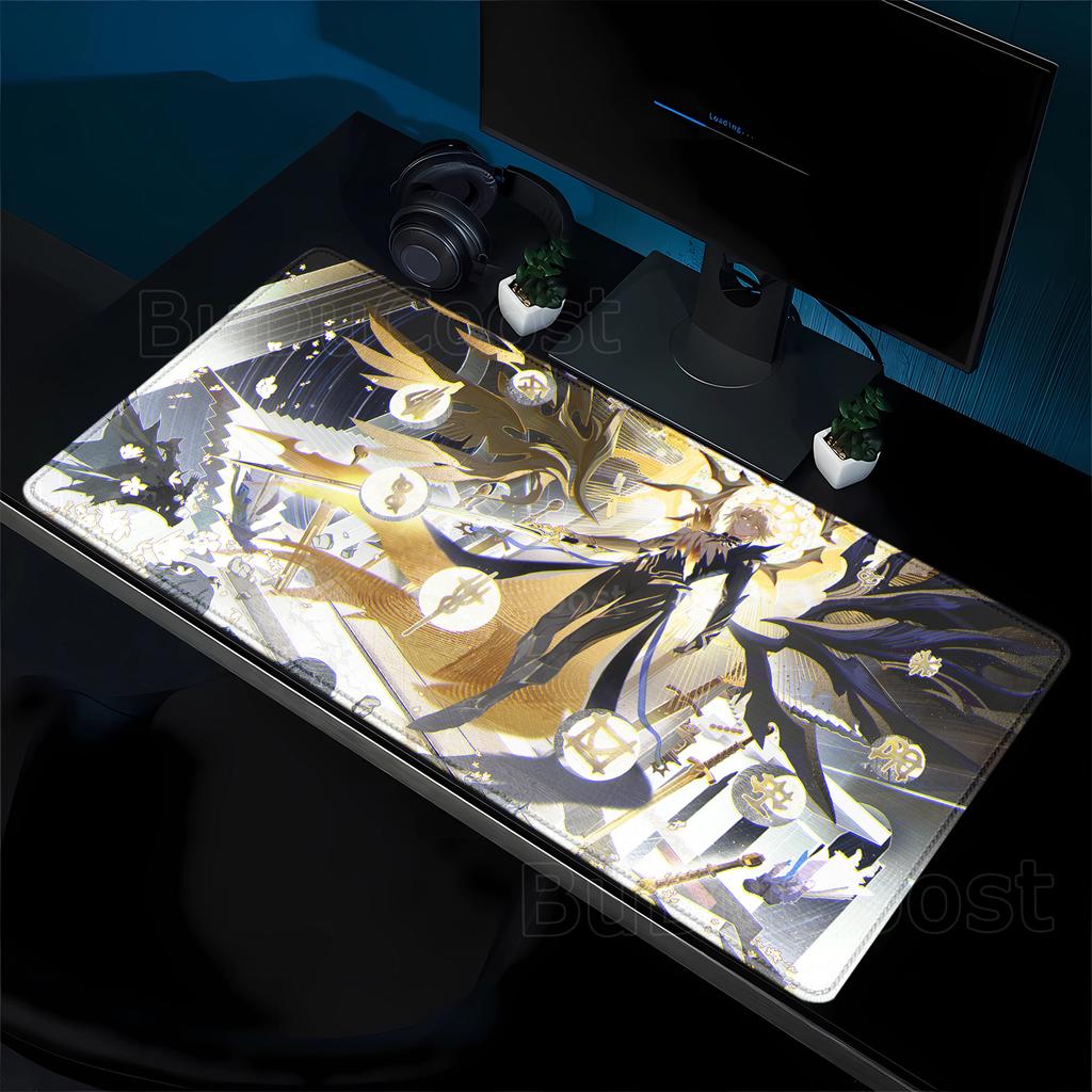 HD Game Honkai Star Rail Phainon Mousepad Computer Gaming Office Accessories Keyboard Rubber Mouse Pad teclado overlock Desk Mat