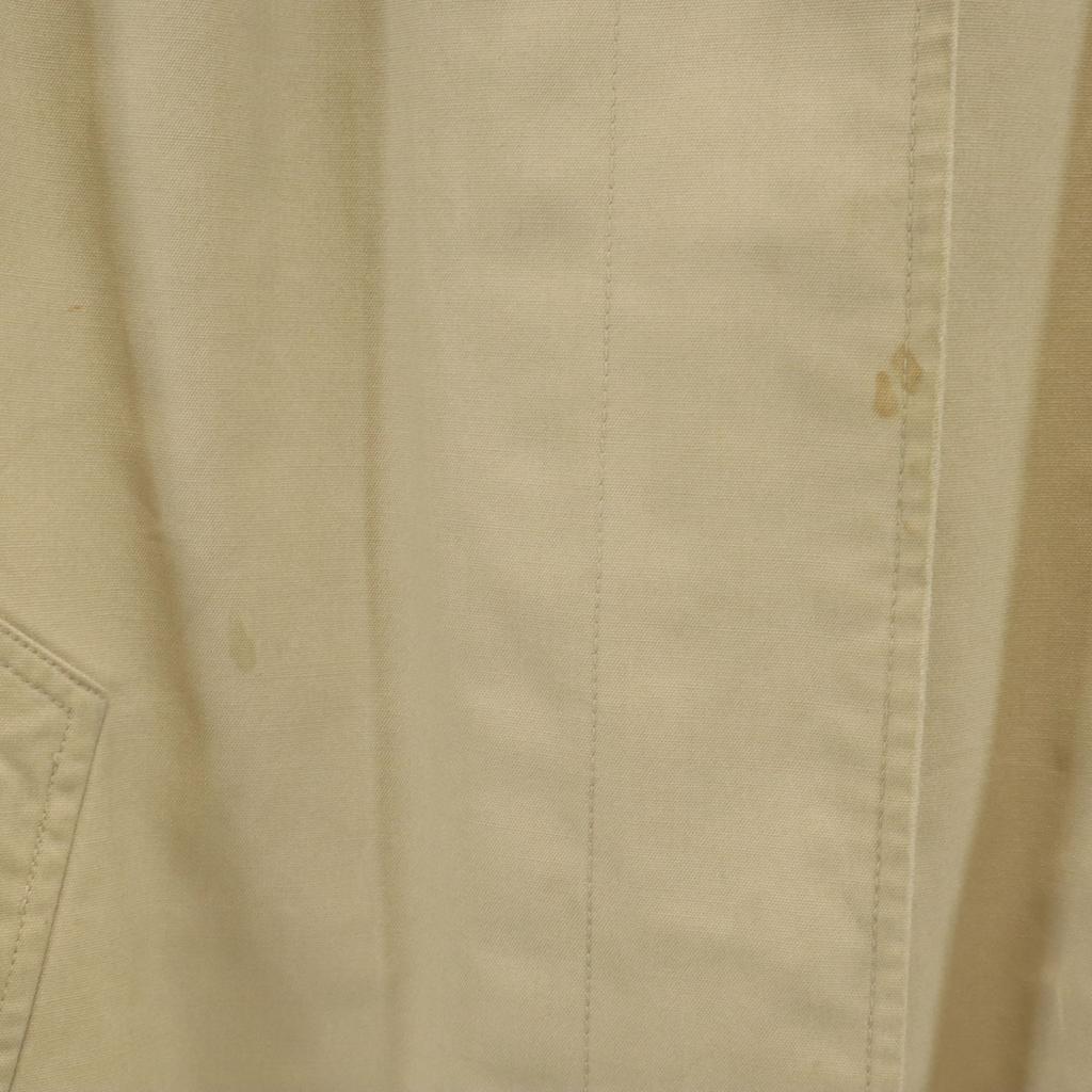 Burberrys 80s 90s Made In England Old Stainless Collar Coat Beige Women Used