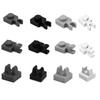Non-Toxic Moc Bricks Compatible All Brand Assembles Particles Building Blocks 15712 2555 High-Tech Parts 50Pcs/Lot 1X1 Dot Educational Toy