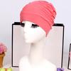 Women Cloth Swimming Cap, Breathable Ruffle Solid Color Swim Pool Cap for Adults, Short Long Thick Hair Ear Protection Bathing Hat